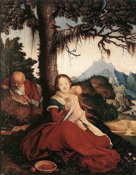 Rest on the Flight to Egypt, Hans Baldung Grien